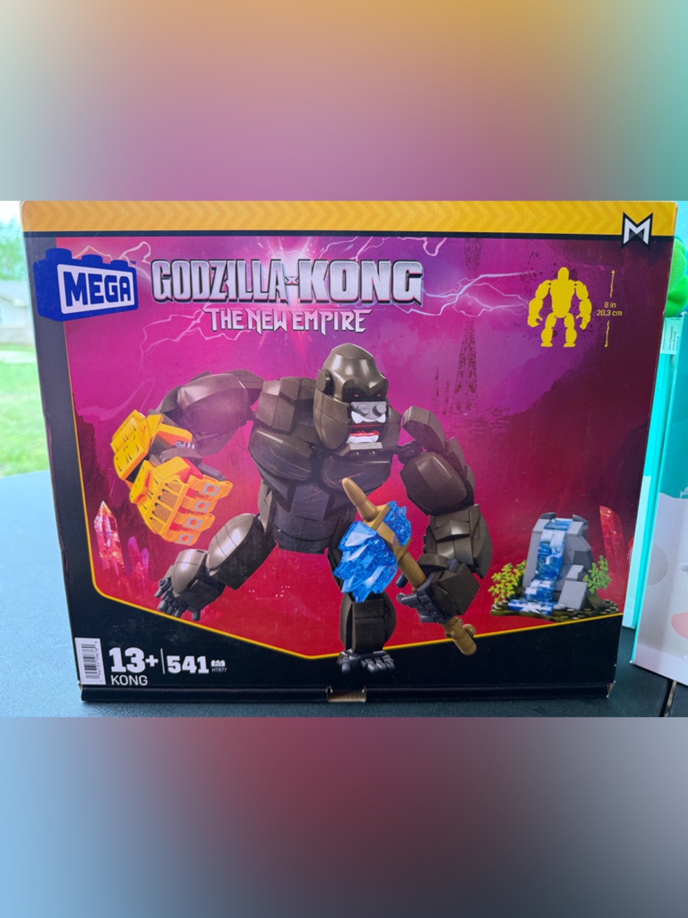 Mega Godzilla-Kong The New Empire Kong Building Set - Brown, Blue, Yellow